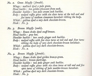 Halford mayflies 2-4