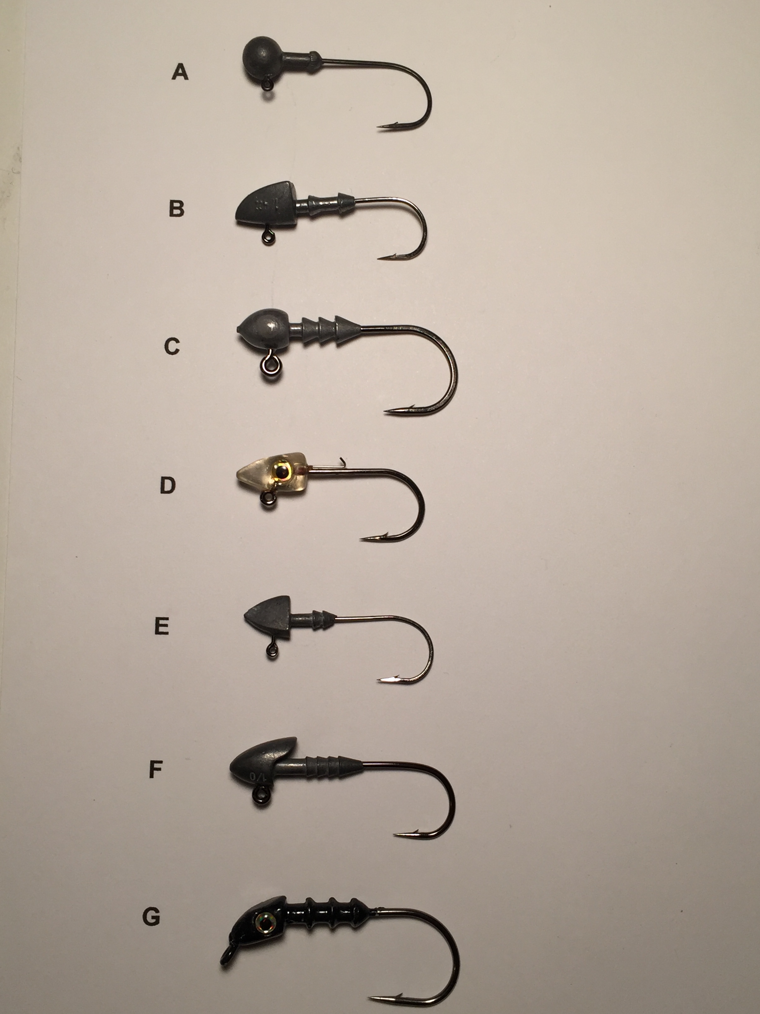 Jigheads Vs. Weighted Hooks (How They Sink & When To Use)